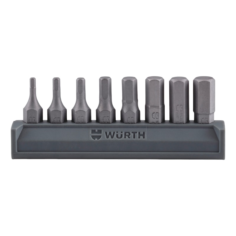 Barrette d'embouts de vissage 6 pans