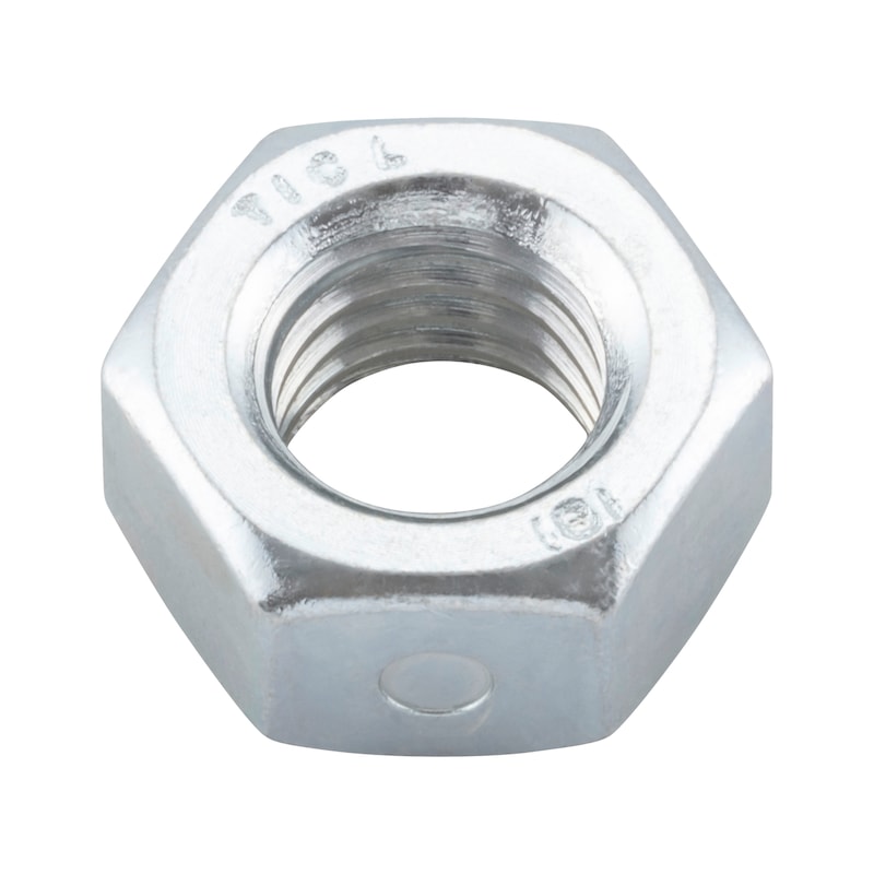 Écrou hexagonal autofreiné forme basse - ISO 4032/DIN 934 - acier zingué 8 (A2K)