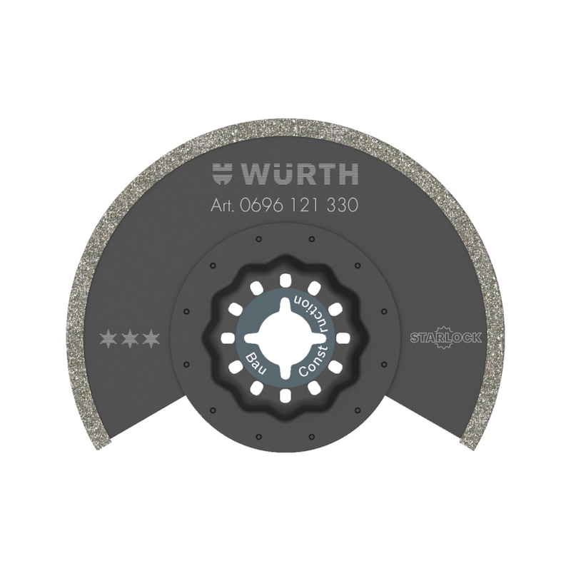 Lame de scie oscillante segmentée diamantée Starlock Longlife