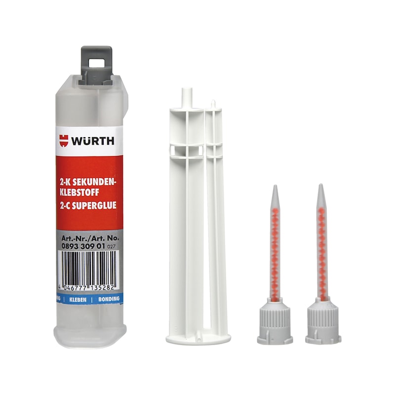 Colle cyrano instantanée bicomposant pour tous matériaux