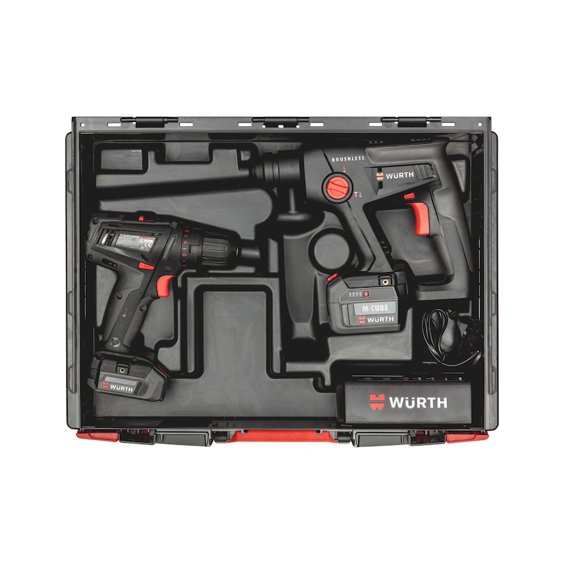 TRAPANO AVVITATORE A batteria Würth ABS 18 Compact M-Cube incl