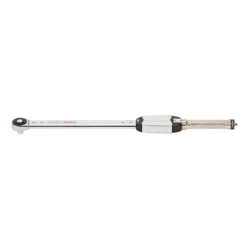 3/4 inch torque wrench with push-through ratchet