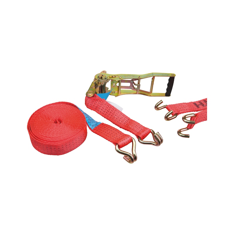 Sangle d'arrimage à cliquet inversé pour transporteur/dépanneur