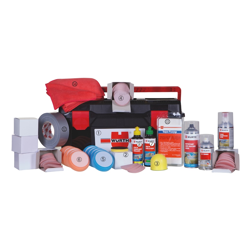 Kit de rénovation des optiques de phares