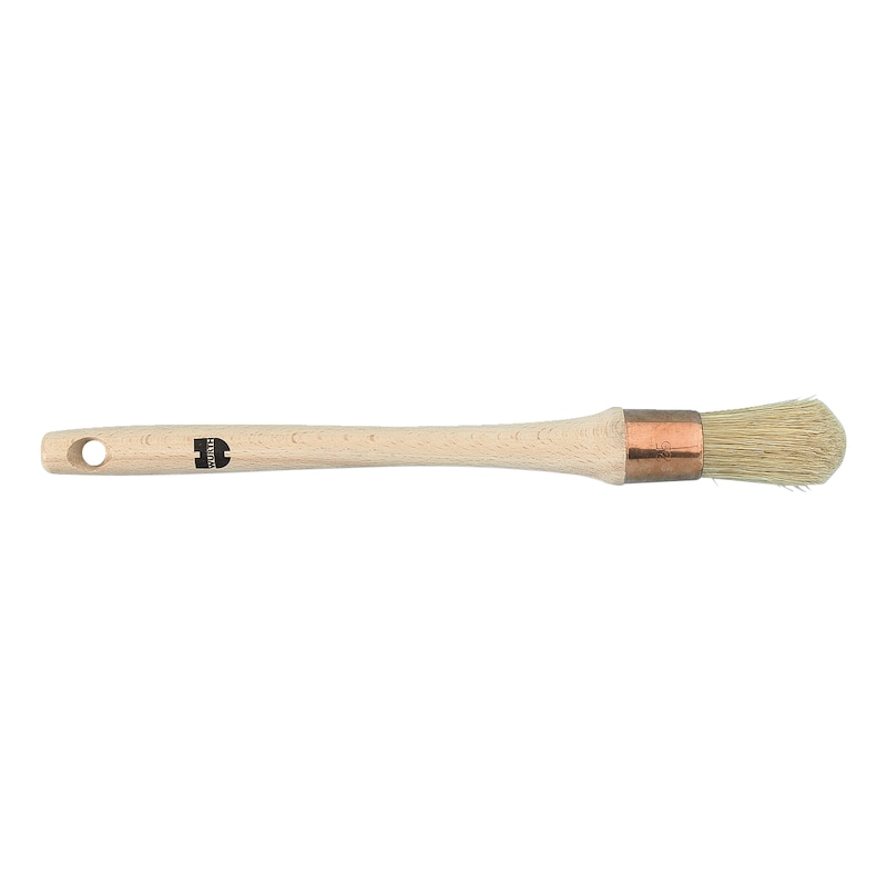 Brosse pouce pour peinture glycéro avec soie de Chine
