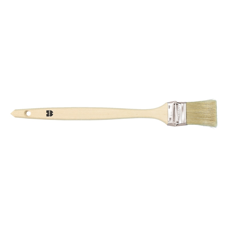 Brosse coudée pour radiateur et peinture glycero