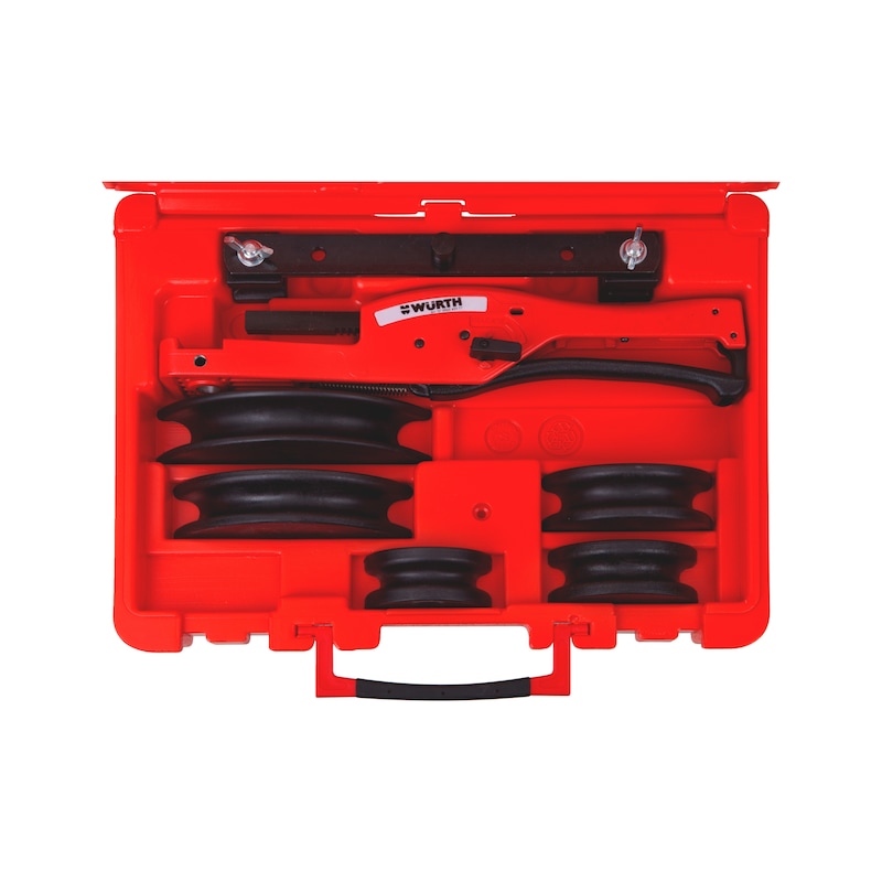 Coffret cintreuse arbalète pour tube recuit et enrobé