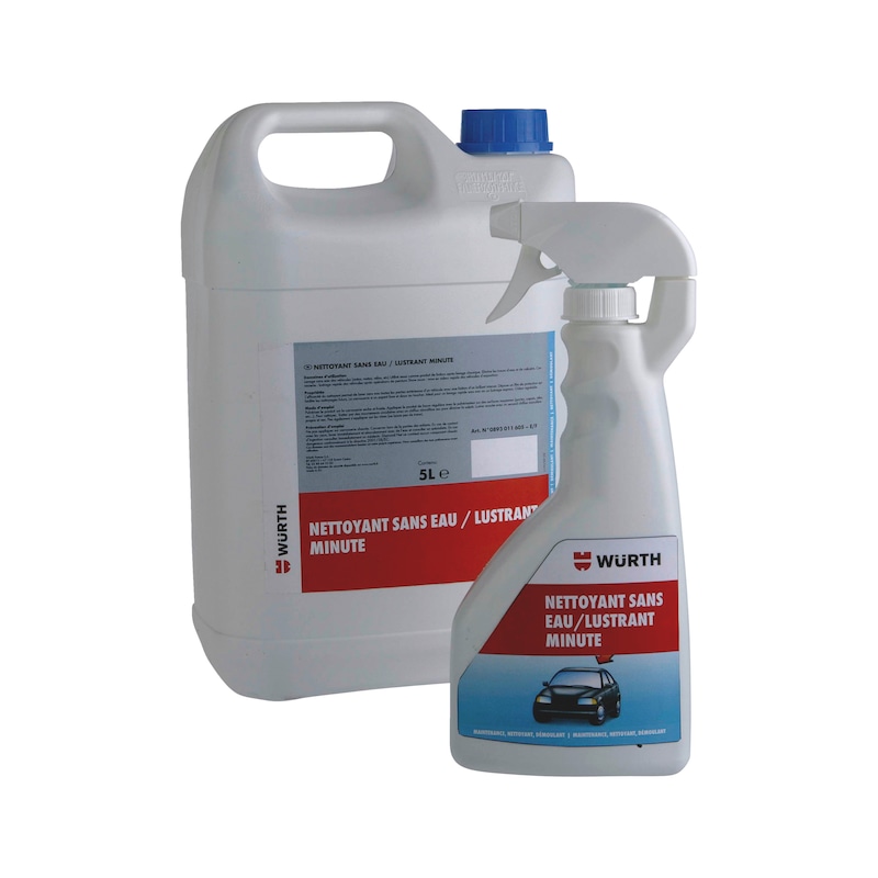 Nettoyant auto/moto sans eau - lustrant rapide pour carrosserie