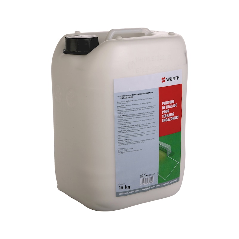 Peinture de marquage blanche pour pelouse