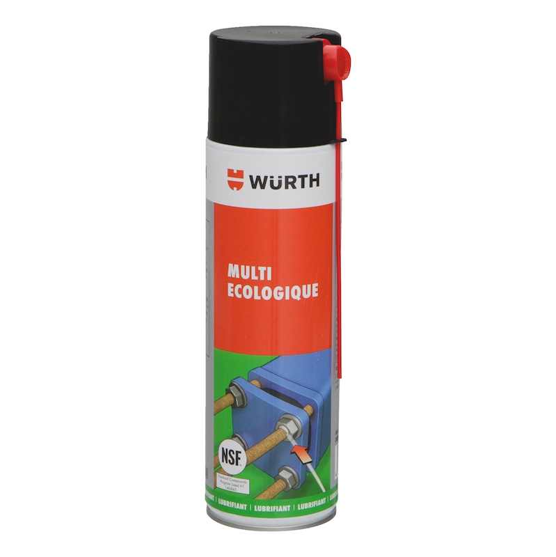 Aérosol Multi écologique multifonctions : dégrippe, lubrifie et plus
