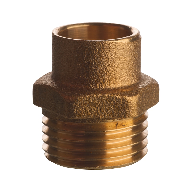 Manchon mâle laiton à braser pour tube multicouche