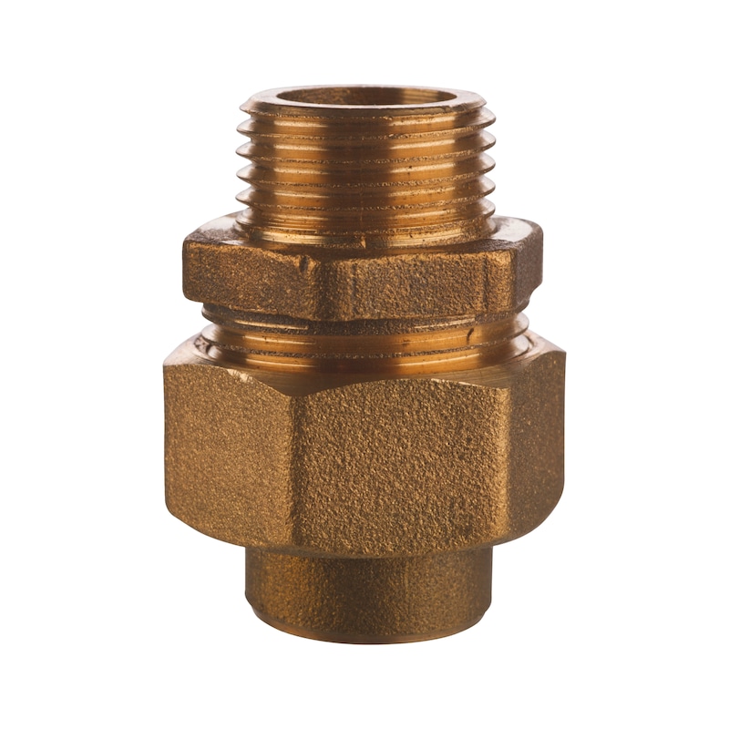 Raccord union mâle à braser pour tube multicouche