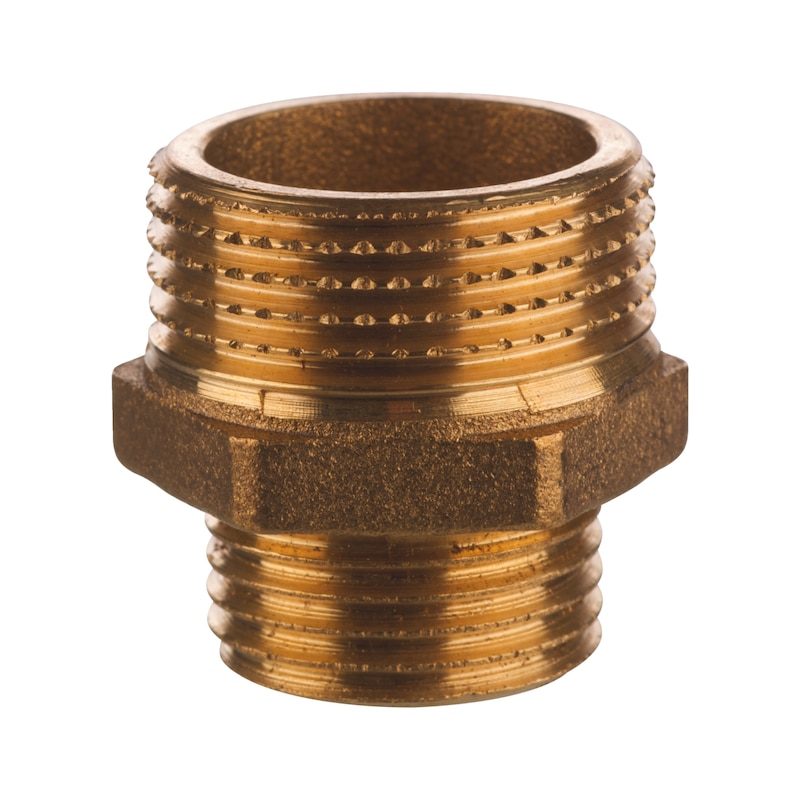 Mamelon réduit mâle-mâle pour tube multicouche