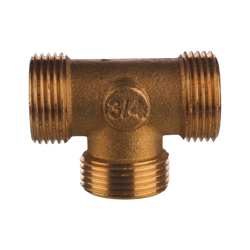 Té mâle-mâle pour tube multicouche