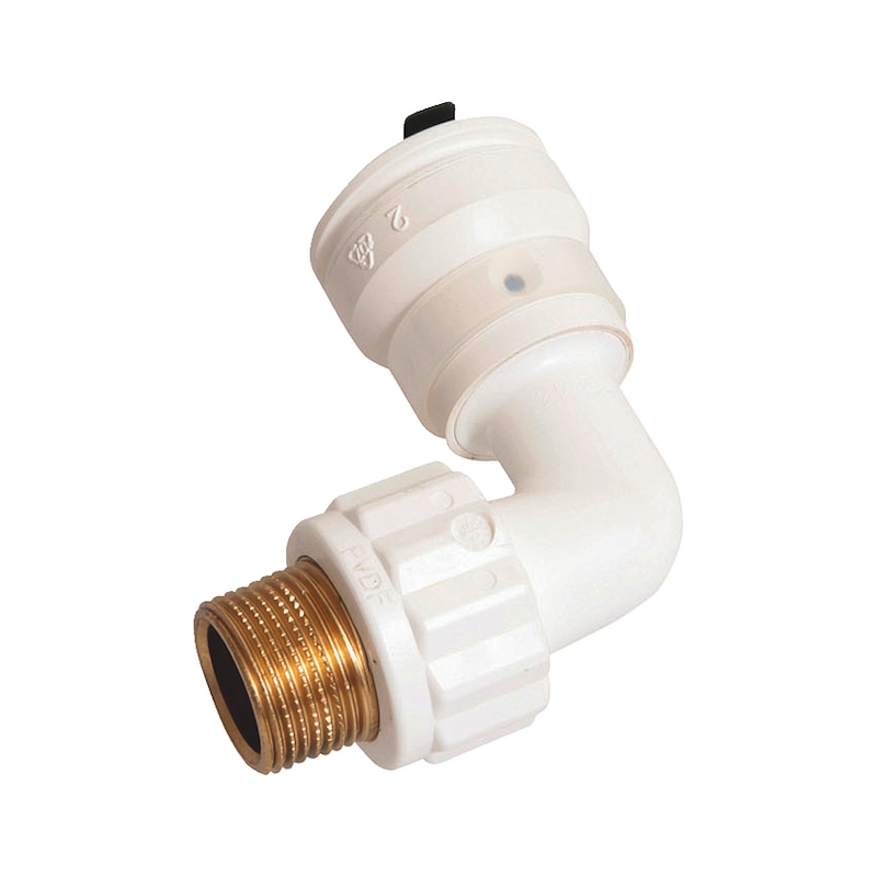 Coude VISION 90DGR mâle pour tube multicouche