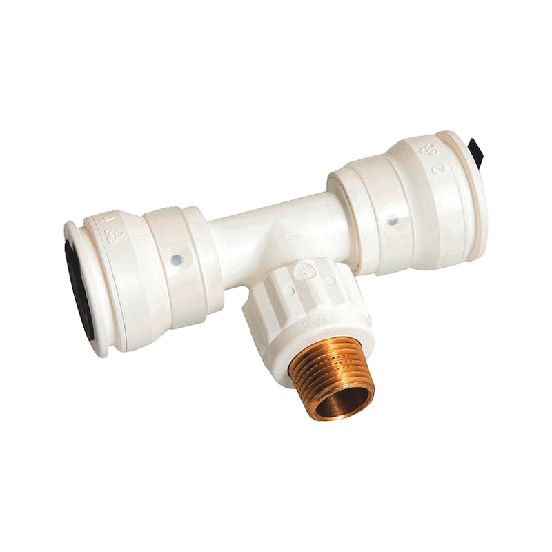 Té VISION male pour tube multicouche