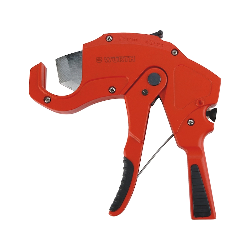 Pince coupe-tube plastique PVC, PE, PP, PEX - max Ø42mm