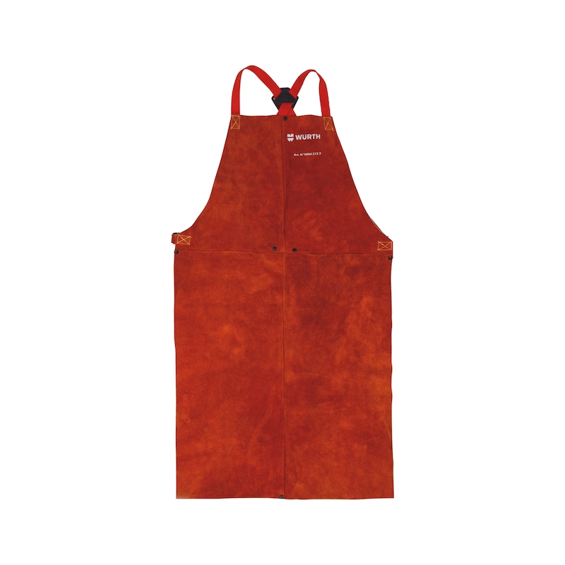 Tablier de soudeur cuir marron - haute résistance