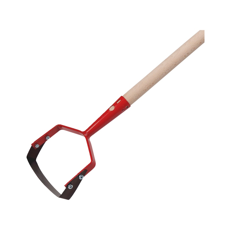 Grattoir à lame - anti mauvaises herbes et aérateur de terre