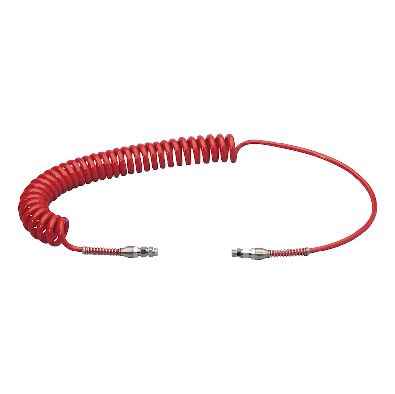 Rallonge pour tuyau d'air comprimé spiralé 4-8m polyuréthane