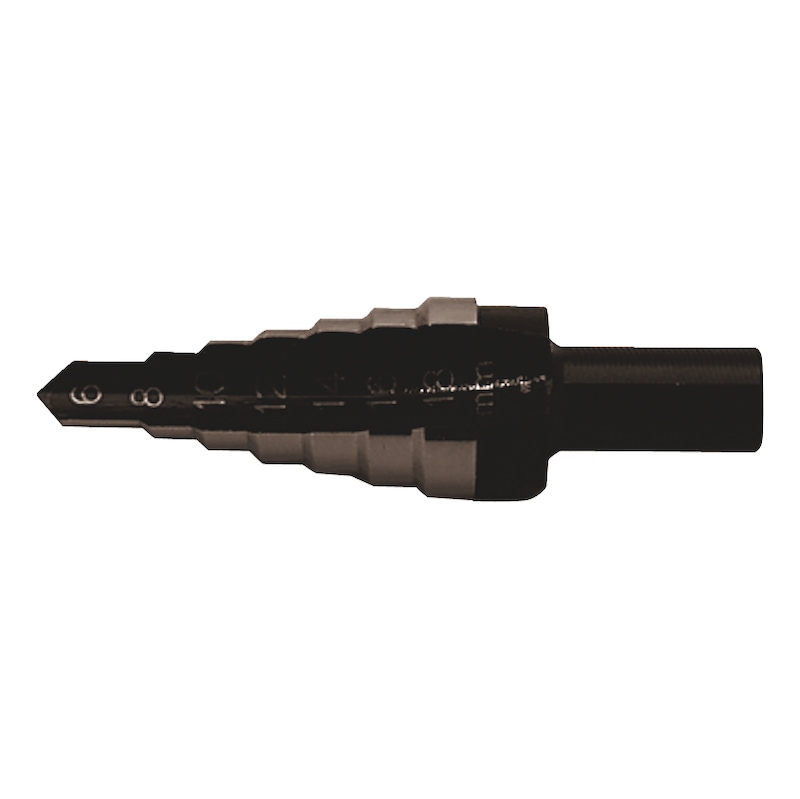 Fraise Unibit HSCo rapide pour métaux et plastiques