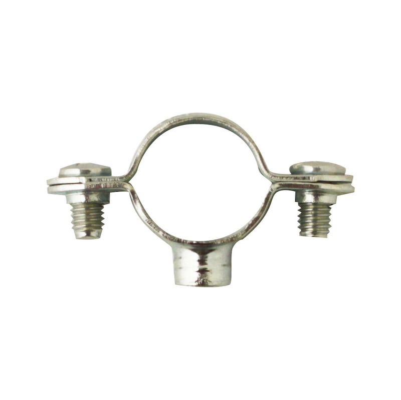 Collier de fixation sanitaire acier zingué M7x150