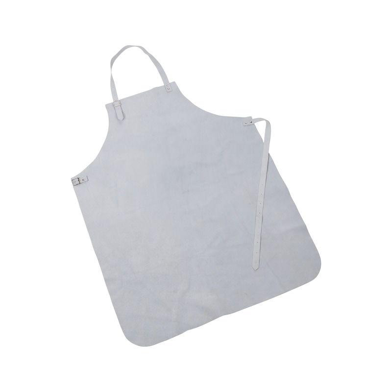 Tablier de soudeur cuir gris 90 cm - Fabriqué en France