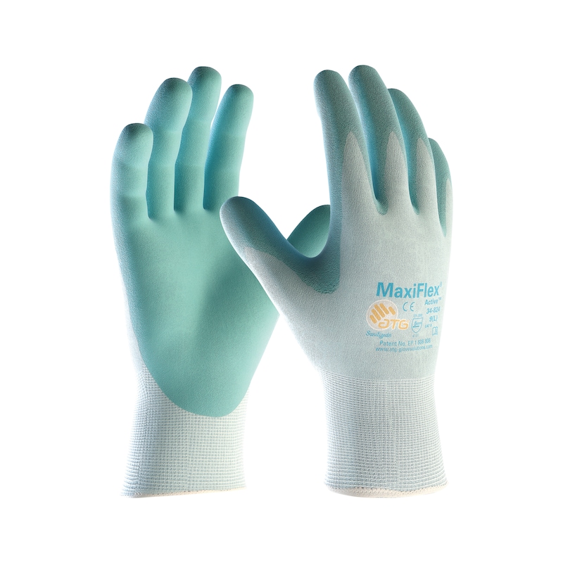 Gants de protection avec capsules d'Aloe Vera - maxiFlex Active