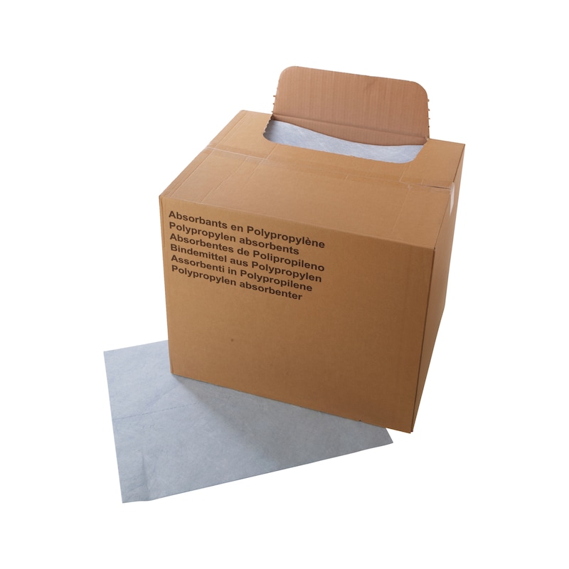 Feuilles absorbantes hydrocarbures/huiles - préventif ou curatif