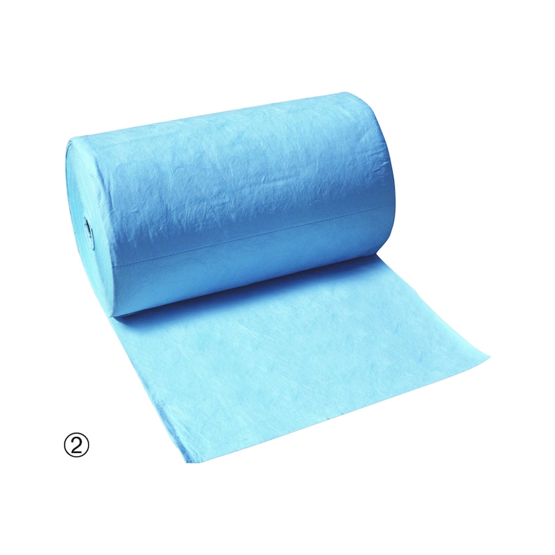 Feuilles d’absorbants pour hydrocarbures en rouleau NF