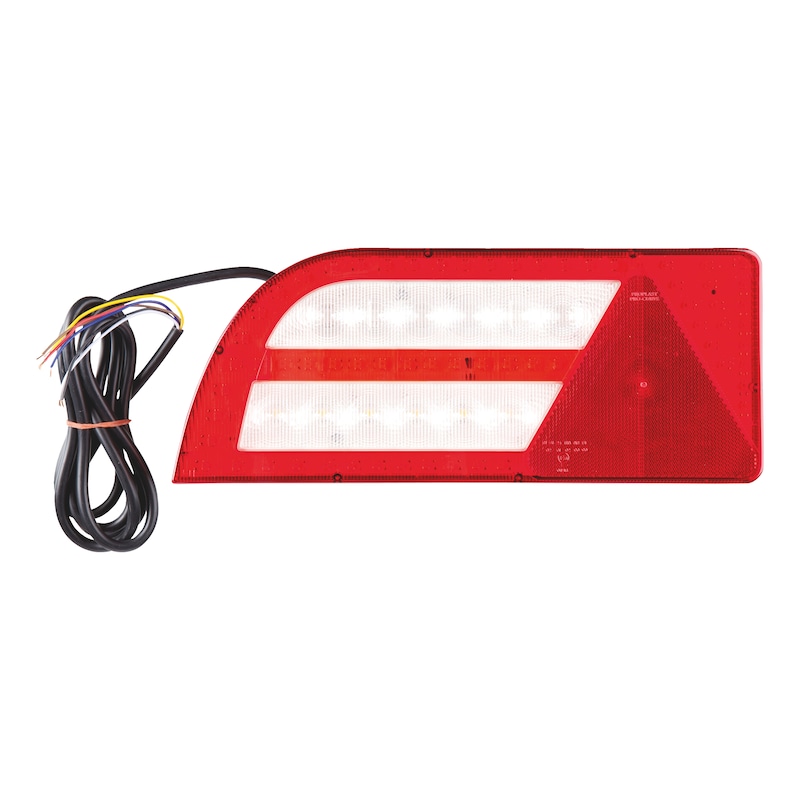 Feu arrière 5 fonctions LED pour remorque/semi-remorque
