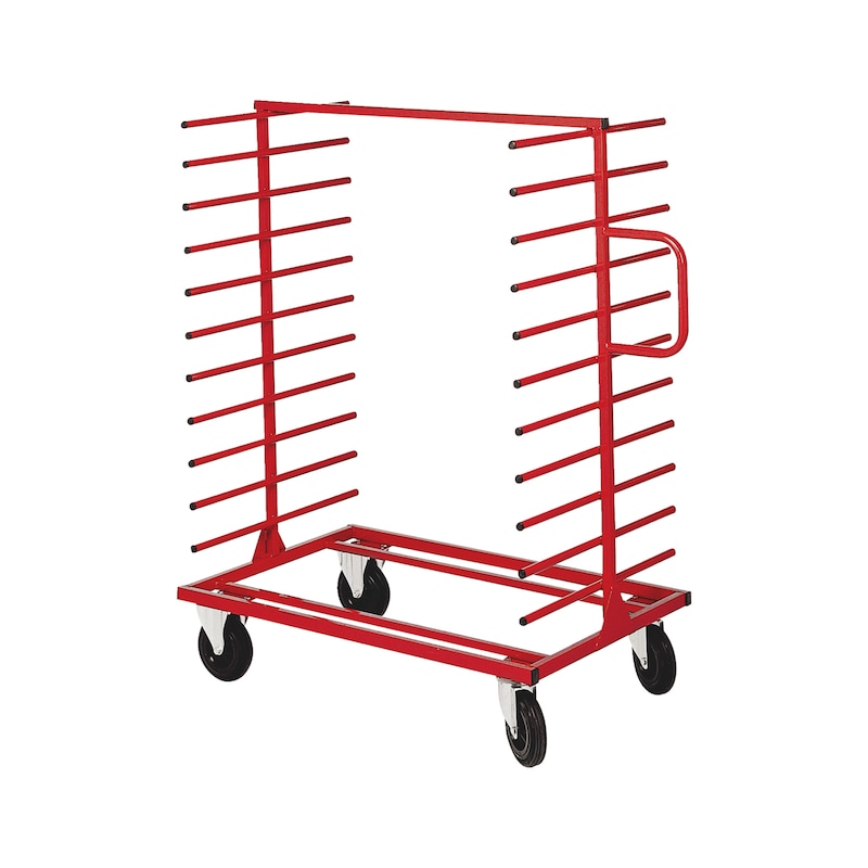 Chariot à bras de support pour grands panneaux