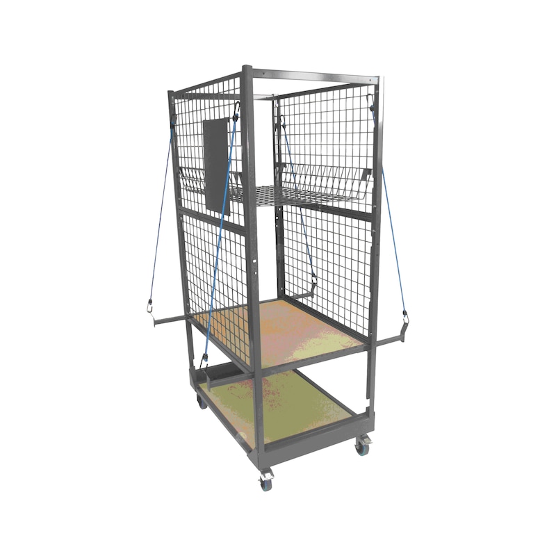 Chariot mobile pour pièces de carrosserie