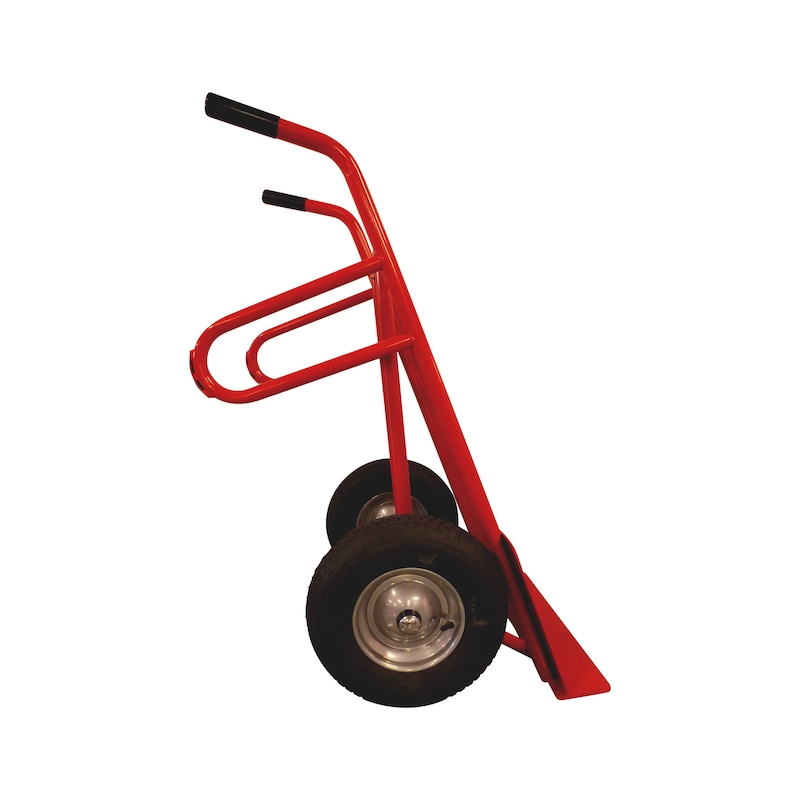 Diable charge lourde Marbrier avec roues gonflées