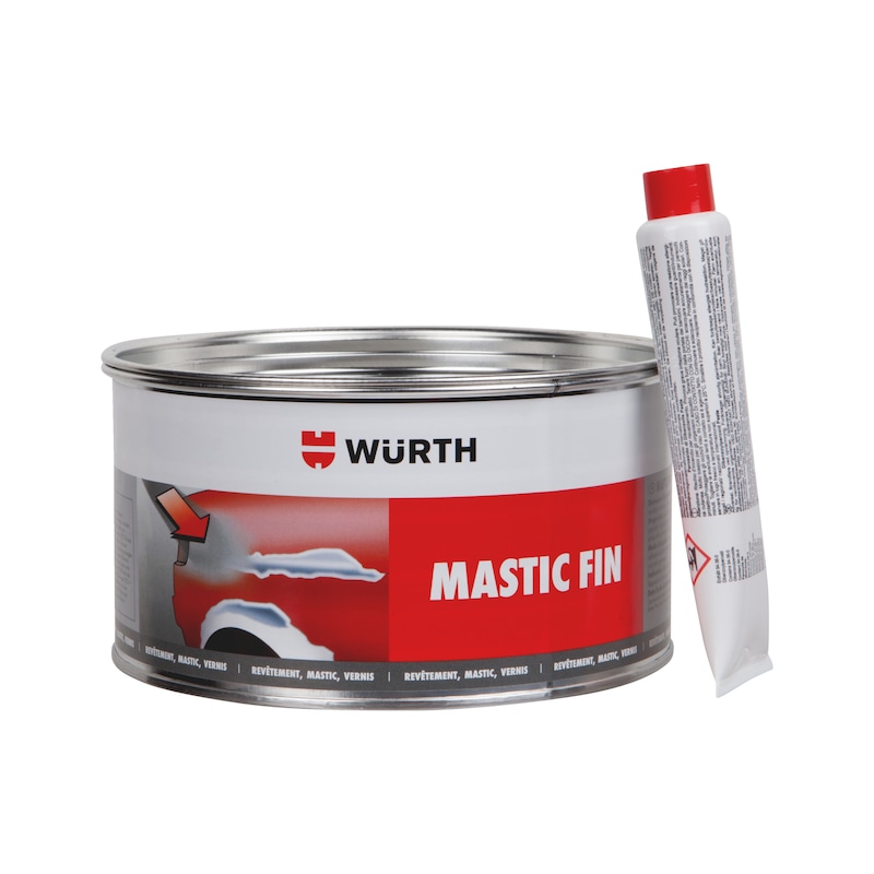 Mastic fin pour réparation de carrosserie