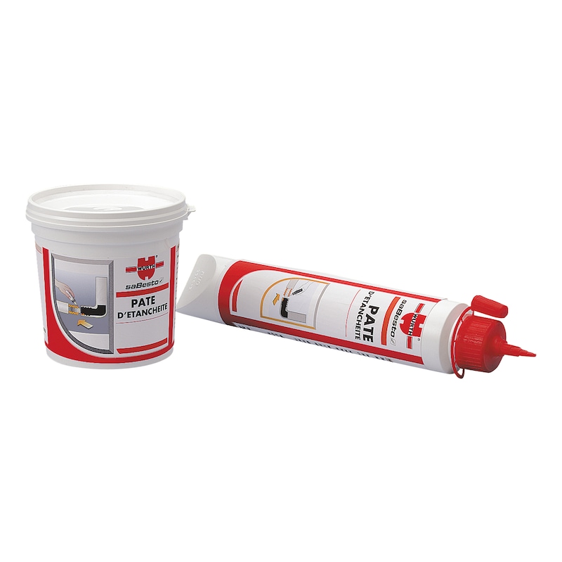 Pâte d'étanchéité pour raccords filetés des sanitaires
