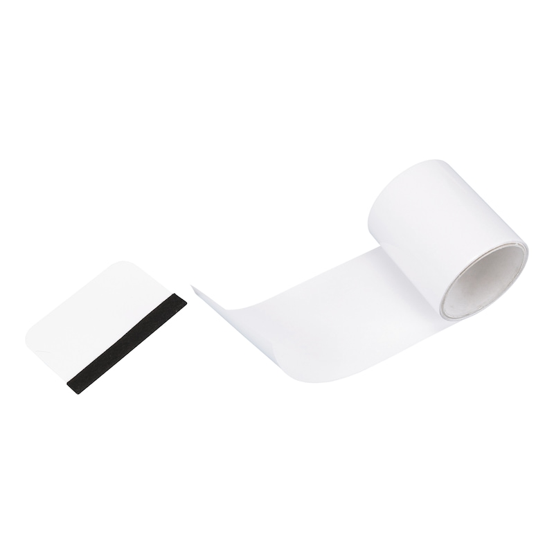 Kit de réparation de bâche transparent pour camion, remorque, stand