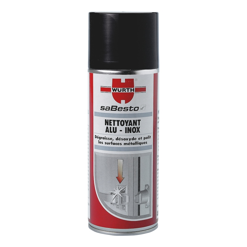 Spray nettoyant pour acier inoxydable et aluminium