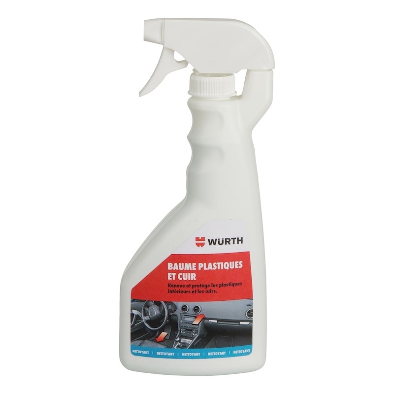 Baume rénovateur pour cuir et plastique - habitacle véhicule