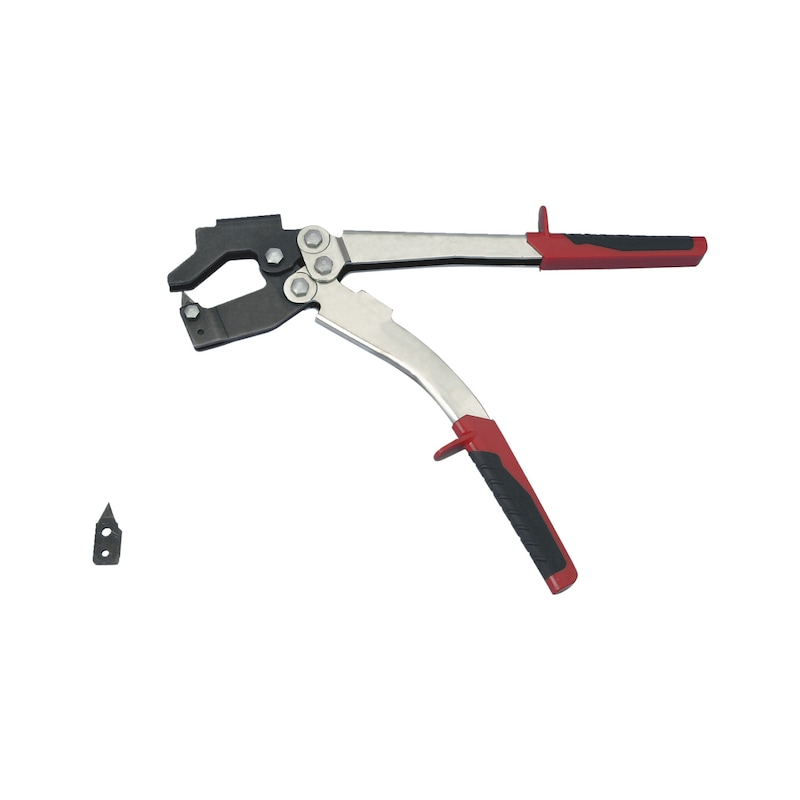 Pince à sertir ossatures métalliques de plaques de plâtre (Placo)