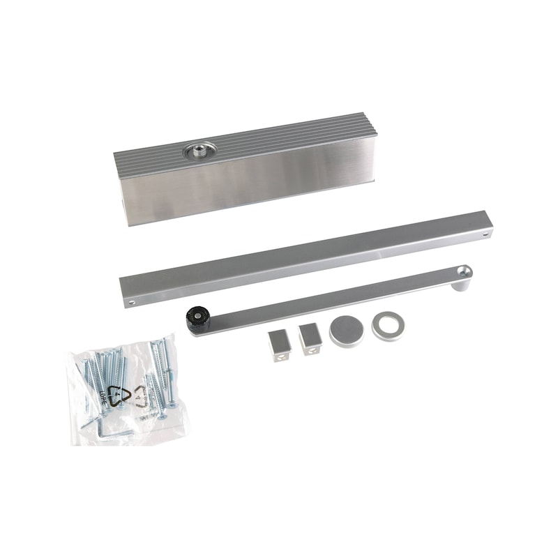 Ferme-porte WTS 41 à bras glissière, anti-vandalisme, EN 1154