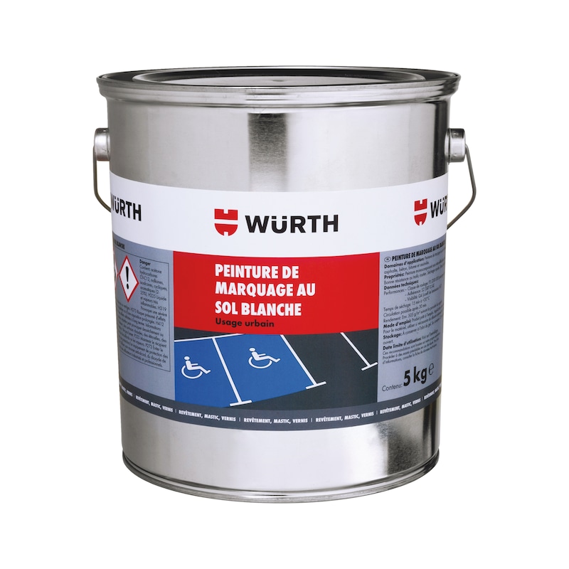 Peinture de marquage pour sols et parking