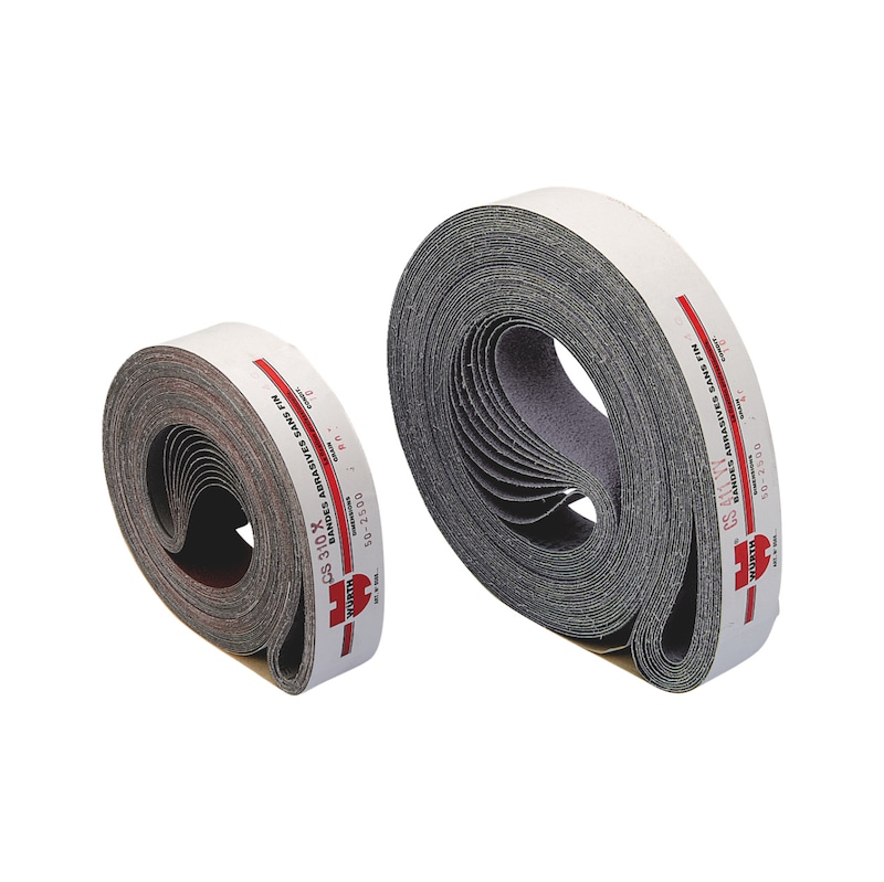 Bande de ponçage pour ponceuse pneumatique à bande