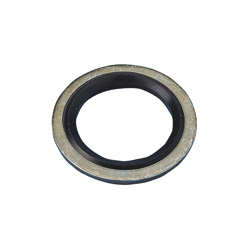 Bague d'étanchéité non autocentrée - acier zingué jaune (A2L)