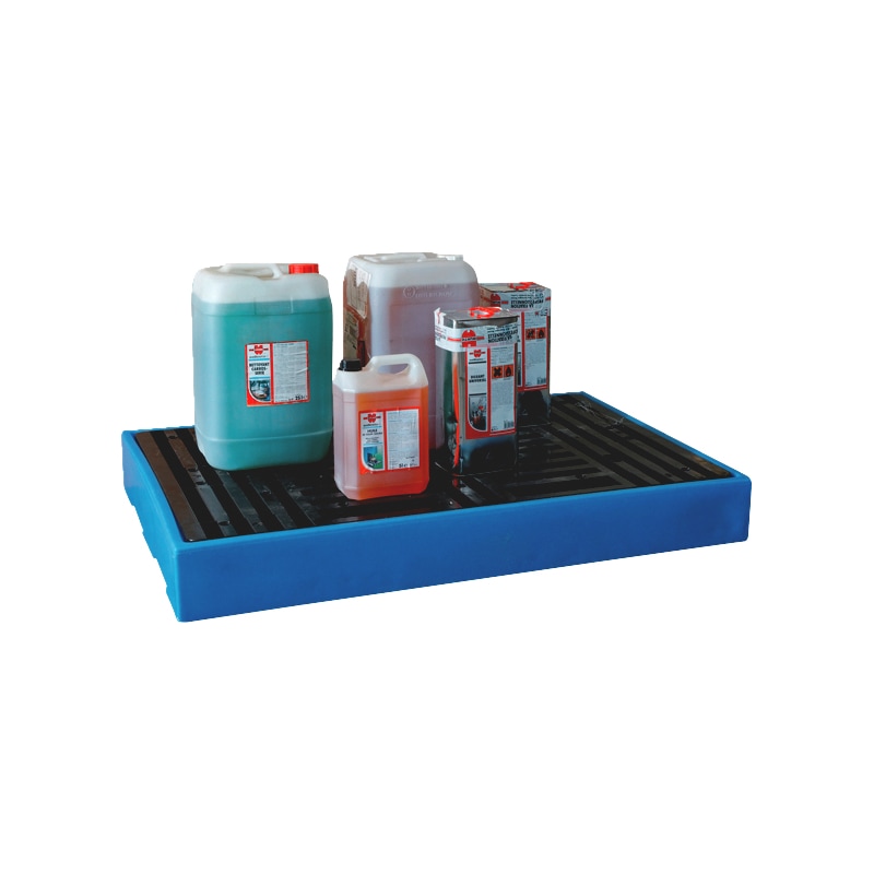Bac plancher de rétention pour bidon de produits chimiques | WURTH