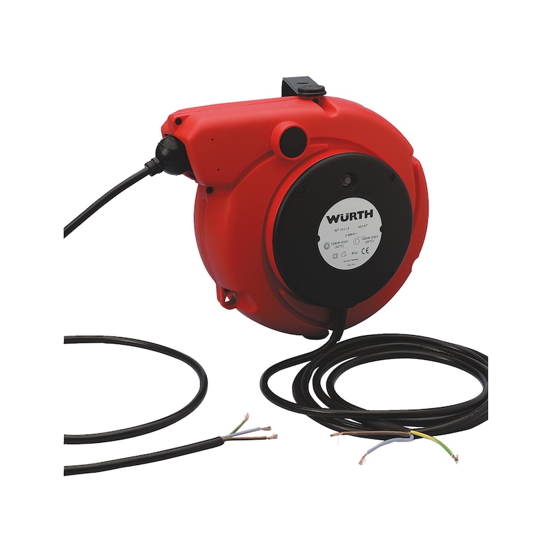 Kit enrouleur de câble électrique 230V avec prises