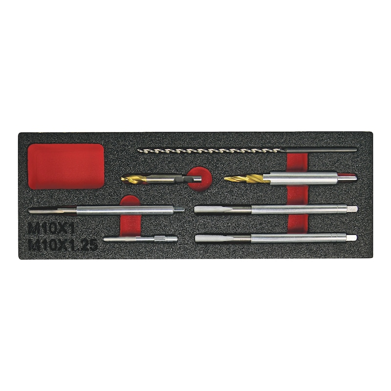 Kit de dépose de bougie de préchauffage M10x1/1,25 - 7 pcs