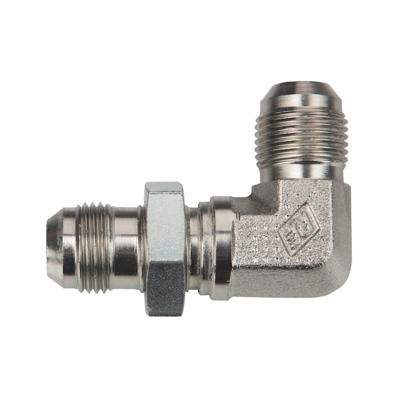 Threaded Pass Through Shell Pass-through nipple, 90 degrees, male thread from eShop