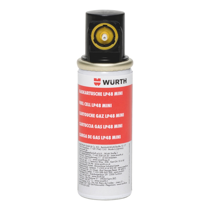 Cartouche gaz mini pour cloueur à gaz DIGA WO-SN 16/64