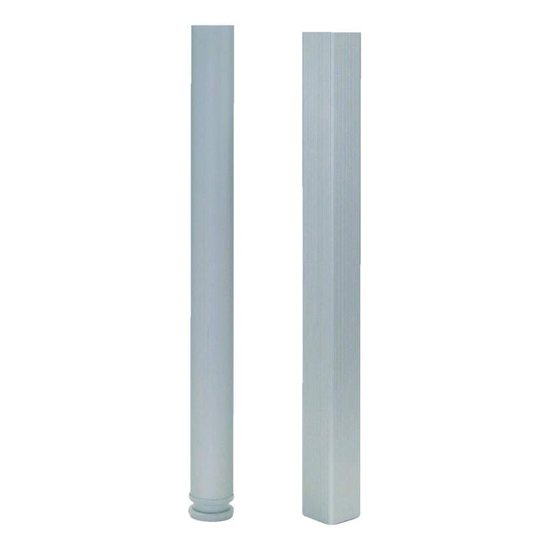 Set Di 4 Piedini Per Mobili In Plastica ABS - Design Nordico, Colore Bianco, Viti Incluse, Per Tavolini O Armadi - Foto 11